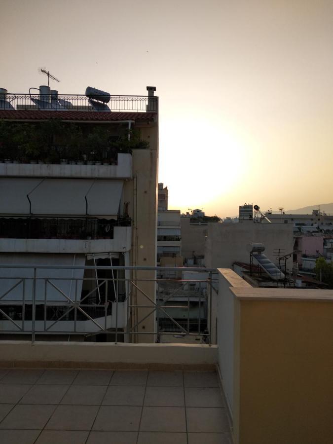 Penthouse Deluxe Apartment At Pireus Exteriör bild